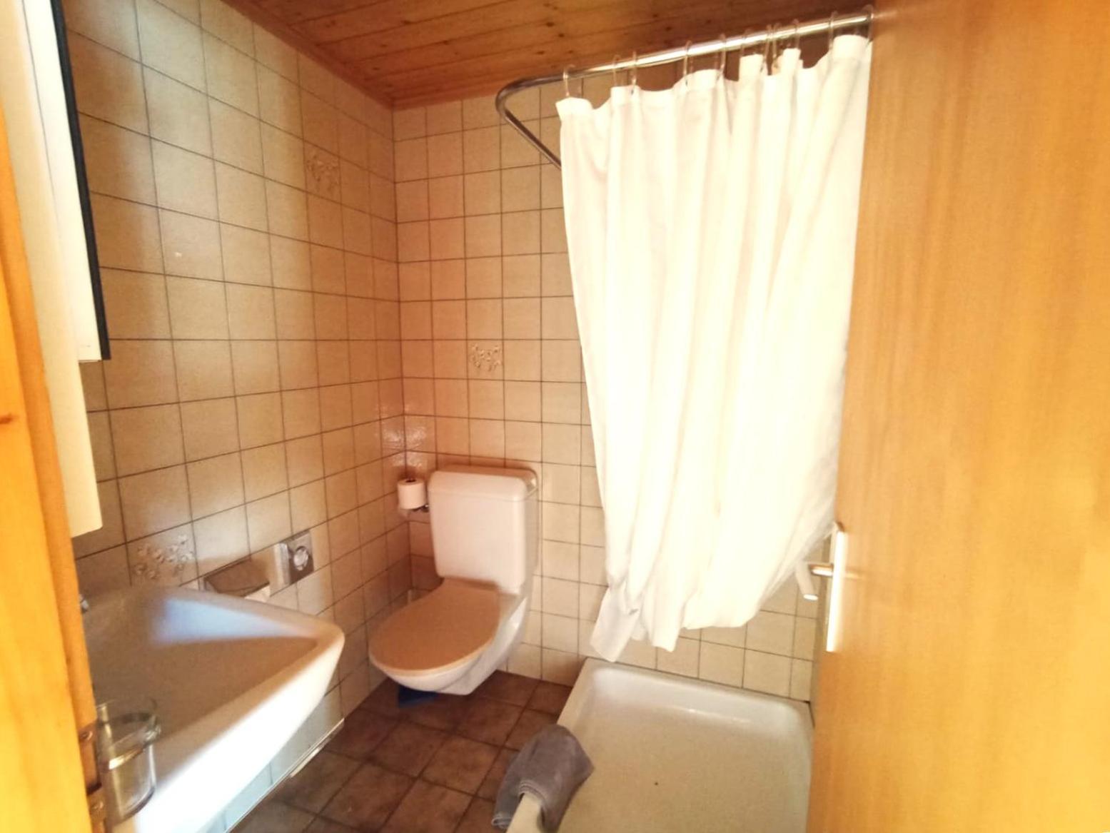 Chambre Double Doppelzimmer Camping Jaunpass Boltigen Eksteriør billede