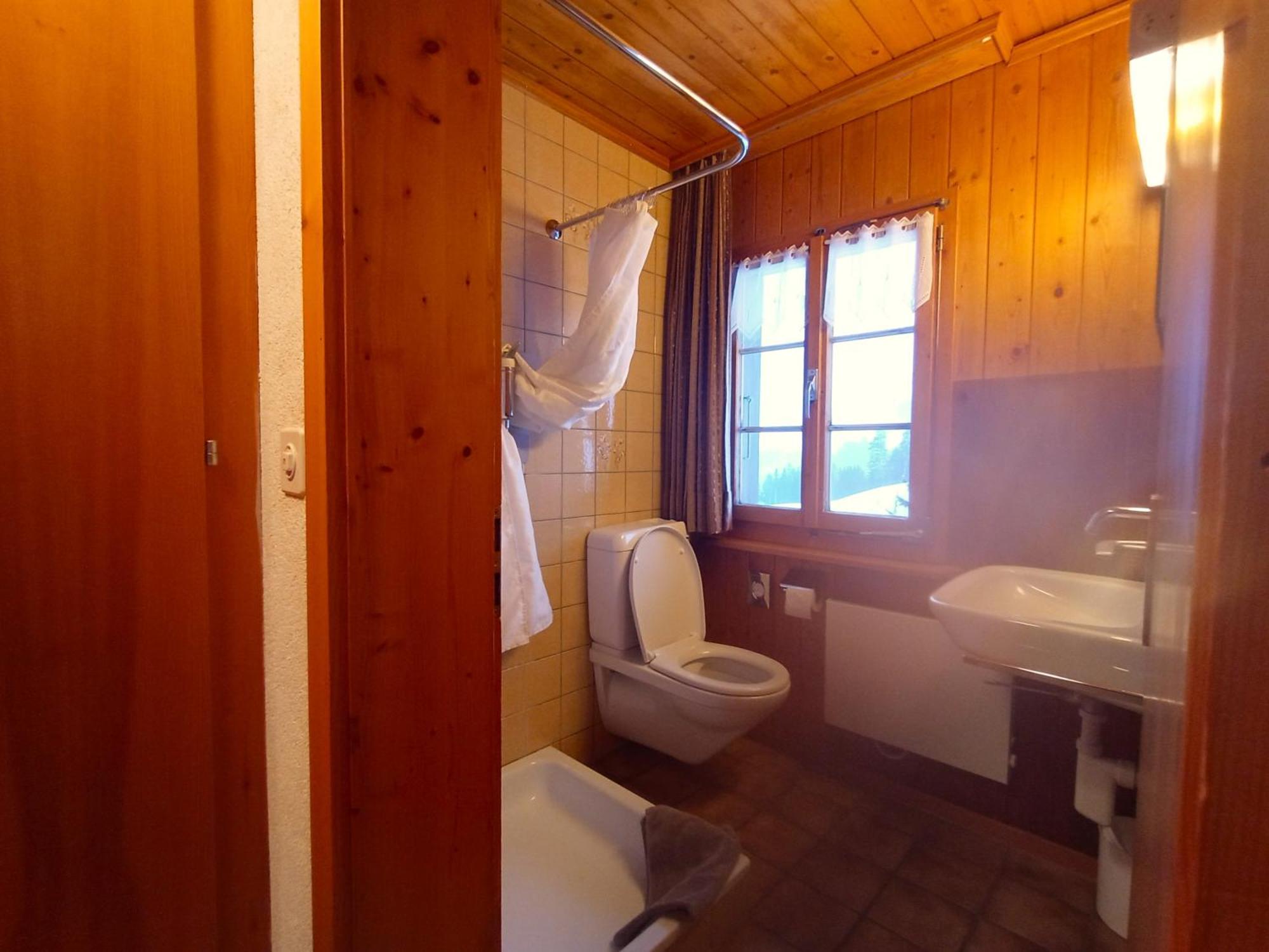 Chambre Double Doppelzimmer Camping Jaunpass Boltigen Eksteriør billede